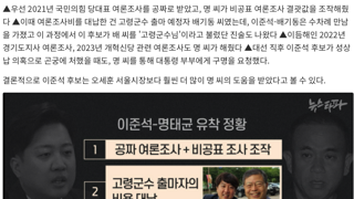 살인코리아가 되풀이하는 능력의 이준석