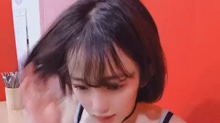 후방 - 라면먹는 처자