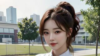 패션교복 아이돌 스타일 스쿨룩