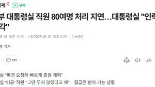 이재명 정부 일처리 속도 - 겁나 빠르다!!!