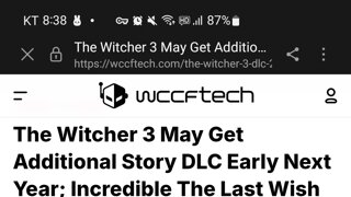 루머) 위쳐3, 내년 초에 새로운 스토리 DLC 출시 할 수도 있다