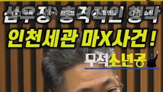 세관마약사건 이거 생각보다 더심각하네