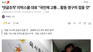 '댓글조작' 리박스쿨 대표 