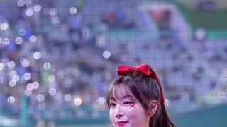 소주 광고 촬영한 안지현 치어리더