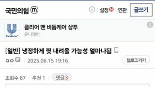 국힘갤 수준