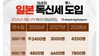 일본 독신세 도입