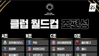오전 9시에 개막하는 피파 클럽월드컵 2025(울산 HD 파이팅!)