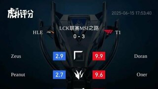 T1 vs 한화 후푸 평점