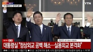 강훈식 비서실장 이대통령 취임후 첫 미소