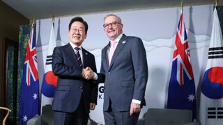 [속보]이대통령 호주 총리와 정상회담