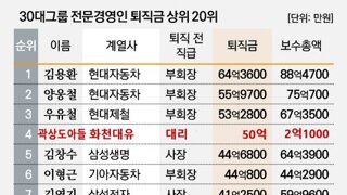 주진우 아들이 푼돈인 이유