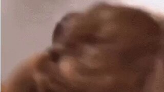 인생 첫 불쇼를 본 아기