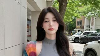 저 체형에 가슴이 저렇게 클수 있음?
