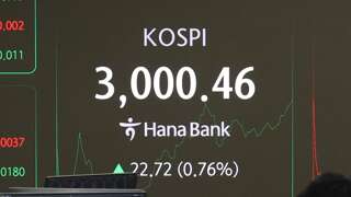 ‘이재명 랠리’ 코스피 3000 돌파 [현장 화보]