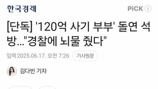 [단독] '120억 사기 부부' 돌연 석방…