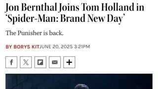 MCU) 스파이더맨4에 퍼니셔 캐스팅 확정