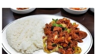 뭔가 문제가 있다고 하는 식단.