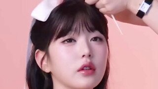 아이브 장원영 눈싸움