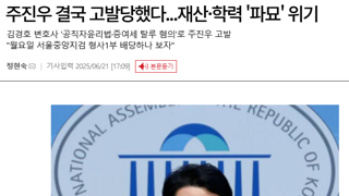 주진우 결국 고발당했다  월요일 서울중앙지검 형사1부 배당하나 보자