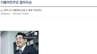 ???: 대통령님 슬슬 또 출장 가셔야죠? - DC 민갤 펌
