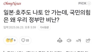 일본·호주도 나토 안 가는데, 국민의힘은 왜 우리 정부만 비난?