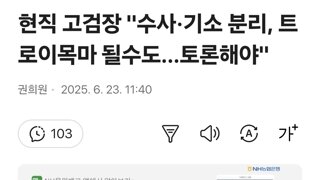 현직 고검장 