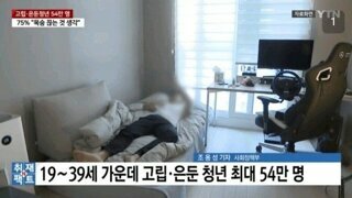 고립 은둔 청년 54만명 시대