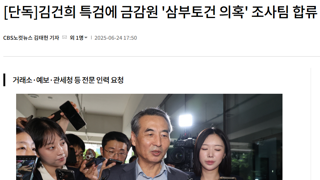 김건희 특검에 금감원 '삼부토건 의혹' 조사팀 합류