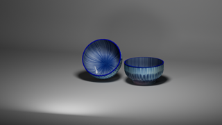다이소 그릇 3D