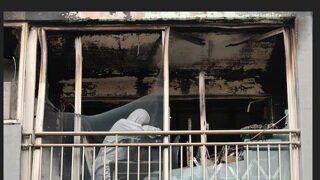부모 일 나간 새벽 사이 화재.10.7살 자매 숨져.