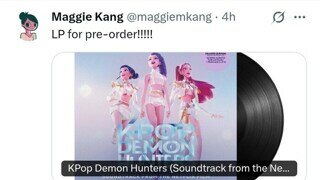 케이팝데몬헌터스가 급하게 LP 앨범까지 내는 이유