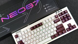 1stPlyaer NEO87, 타건감 뛰어난 합리적인 가격의  유무선 기계식 키보드