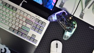 가성비 넘사벽! 1stPlayer NEO87 유무선 레트로 한글 라벤더축 기계식 키보드리뷰