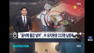 아이들 음식에 물감 넣은 중국 유치원..233명 납중독