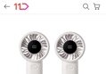 5000mah 쿨맥스 5엽 휴대용 선풍기 2개 (10분러시)