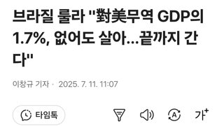 브라질 룰라 