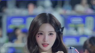 자기 찍는 거 알고 계속 리액션 해주는 김정원 치어리더