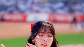 안지현 치어리더 전반기 마지막 경기