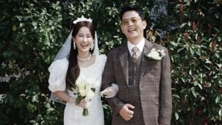김준호♥김지민, 초호화 호텔 결혼식 포착..하객 1200명