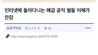 인터넷에 나오는 공익과 싸웠단썰 이해가 안됨