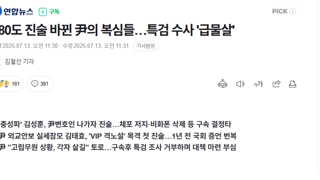 180도 진술 바뀐 尹의 복심들…특검 수사 '급물살'