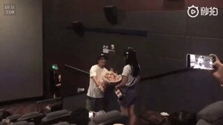 영화관 공개 프로포즈