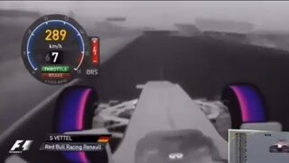 열화상카메라로 찍은 F1 타이어