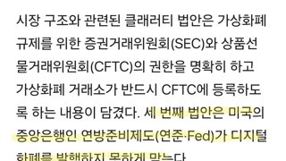 '트럼프 압박 안통했다'…美하원서 가상화폐 3법 부결