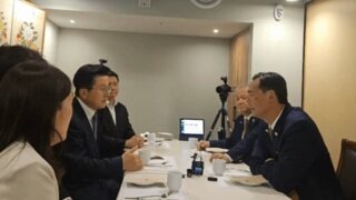 한미 부정 오찬