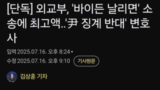 아직 끝나지않은 외교부의 소송