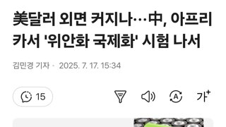 美달러 외면 커지나···中, 아프리카서 '위안화 국제화' 시험 나서