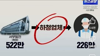 잡아족쳐야될다음 타켓 공공기관용역똥때기