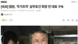[속보] 법원, `주가조작` 삼부토건 회장·전 대표 구속