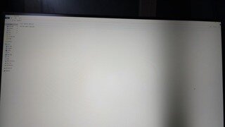 어제 모니터가 액정이 사망하고 오늘 온 모니터 상황